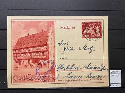 DR, Deutsches Reich, Mi. P293a Postkarte