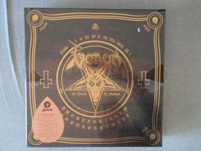 LP VENOM-LIMITED BOX LP-40 YEARS IN SODOM,NOVÉ,ZAPEČATENÉ,CENA-6500
