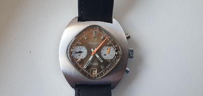 Švýcarský mechanický vintage chronograph