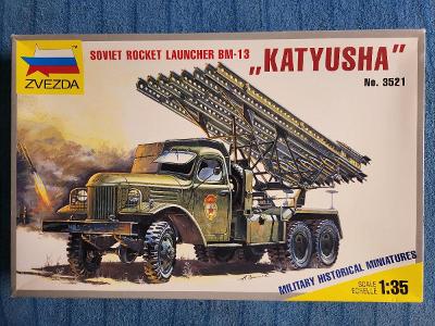 SOVIET ROCKET BM-13 "KATYUSHA" + LEPTY EDUARD 1:35 ZVEZDA