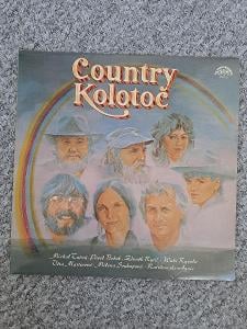 Country kolotoč LP deska