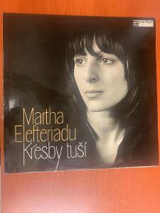 Vinyl LP -  *MARTHA ELEFTERIADU*  - Kresby tuší - TOP STAV