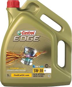 EU-Autodíly -Motorový olej z CASTROL Motorový olej EDGE, C3 5W-30