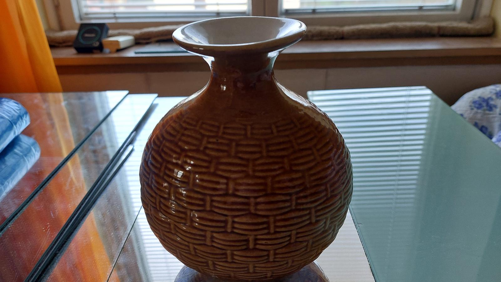 Krásna váza keramická - Starožitnosti