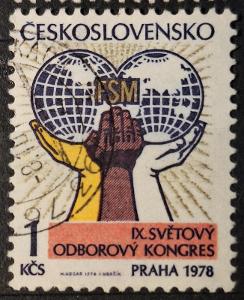 ČSSR 1978, IX.světový odborový kongres v Praze, 2304