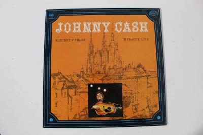 Johny Cash - Koncert v Praze / In Prague Live -NM/NM- ČSSR 1983 LP