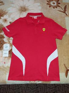 Pánské polo tričko (polokošile) Ferrari velikost M (48-50) - PUMA