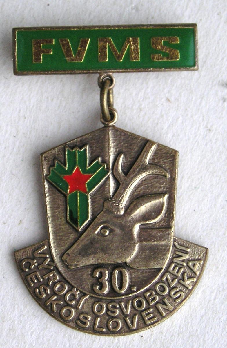 Odznak - poľovníctvo - Odznaky, nášivky a medaily