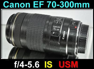 💥 Canon EF 70-300mm F/4-5.6 IS USM **F.F. TELE-ZOOM Objektiv** TOP👍