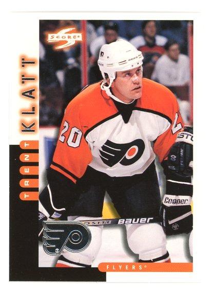 TRENT KLATT SCORE 97-98 ,,SILVER TEAM LOGO'' - Hokejové karty