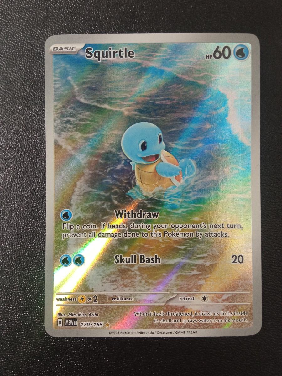 Pokémon 151 MEW Squirtle 170/165 EN - Zábava