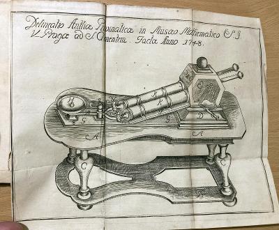 (fyzika) J. Flaschner - De Elemento Aeris Tractatus Physico, 1748 Praha