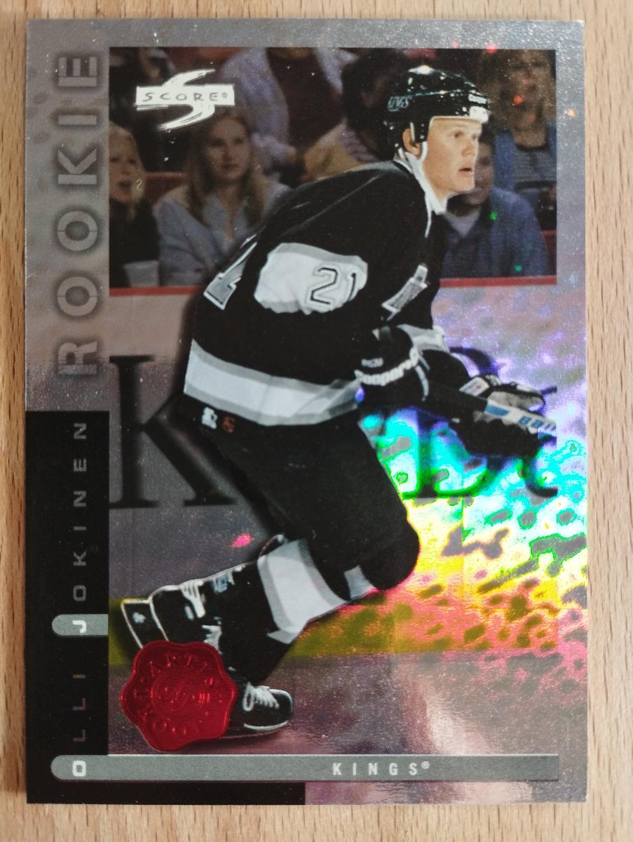 Score 1997/98 - ARTIST PROOF !!! #65 Olli Jokinen RC - Hokejové karty