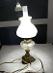 Starožitná lampa, vysoká 41 cm, svieti - Starožitnosti