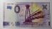 0 Euro bankovka souvenir MOST SNP (UFO BRATISLAVA)2023-8 - Zberateľstvo