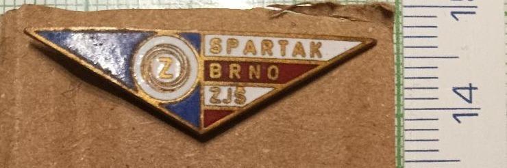 Odznak Spartak Zbrojovka Brno