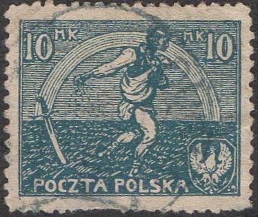Poľsko 1921 Mi: PL 158 Séria: Podpísanie mierovej zmluvy s Ruskom - Známky