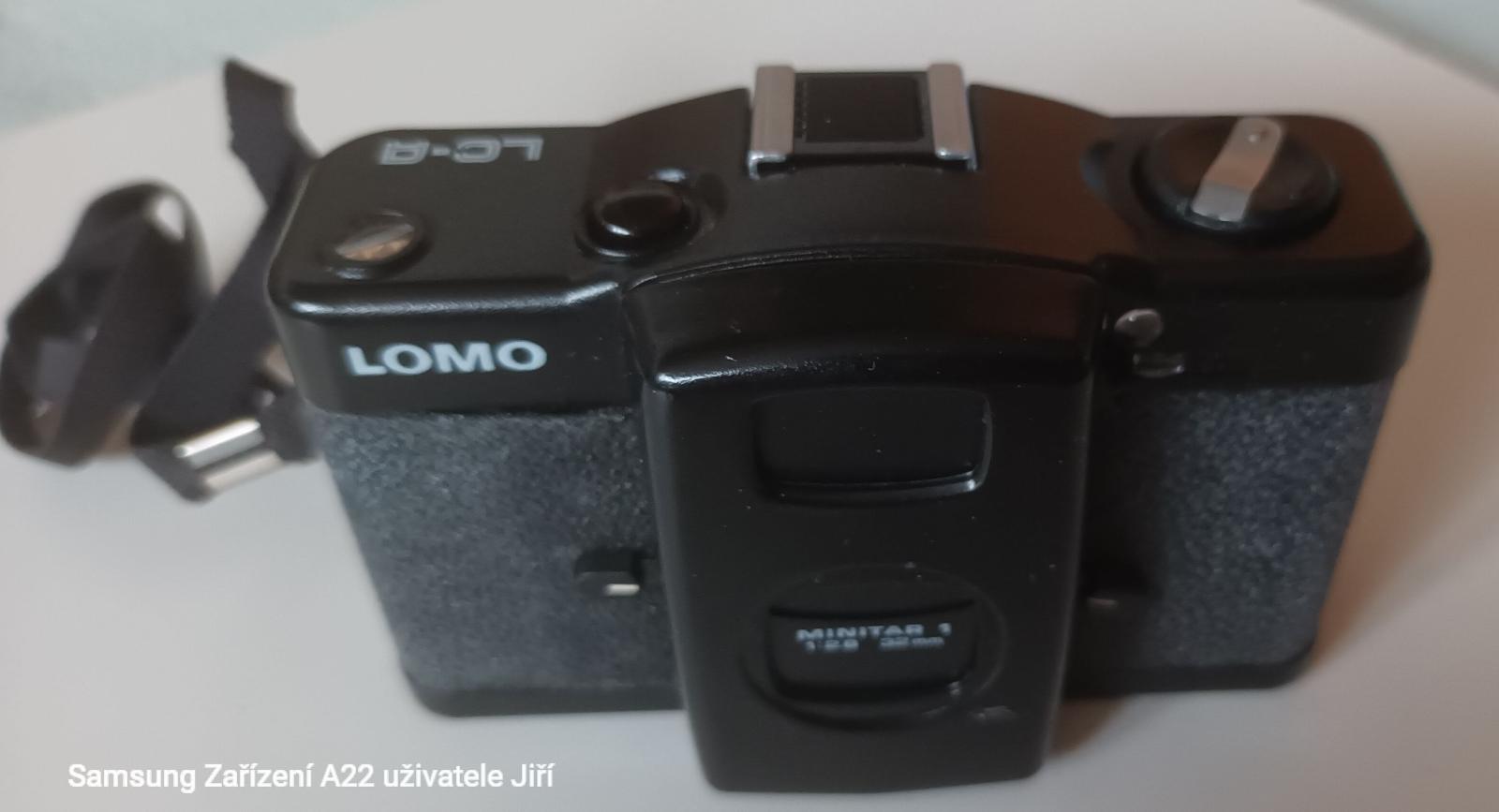 starý fotoaparát Lomo LC-A - Elektro