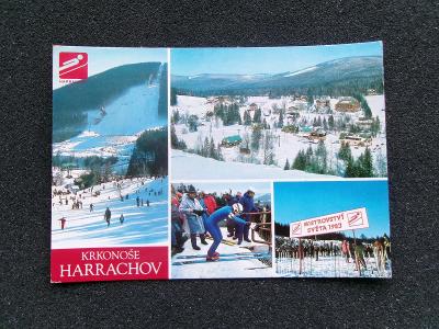 Krkonoše Harachov 1983 Mistrovství světa můstek skoky na lyžích sport 