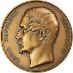France Medal Louis Napoléon Bonaparte Président 50mm bronz UNC čŠU005 - Numizmatika