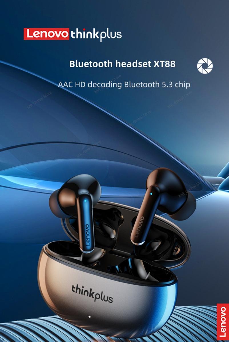 Originálne TOP Lenovo thinkplus XT88 Bluetooth 5.3 - TV, audio, video