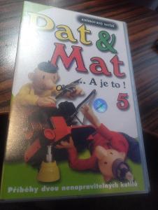 Videokazeta VHS - Pat a Mat 5