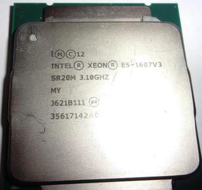 INTEL XEON E5-1607V3, 3.10 GHz, sc.2011, ZÁRUKA