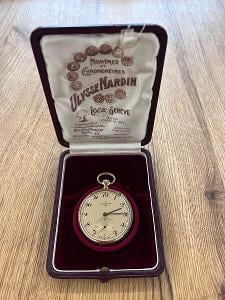 Ulysse Nardin 14K - zlaté kapesní hodinky