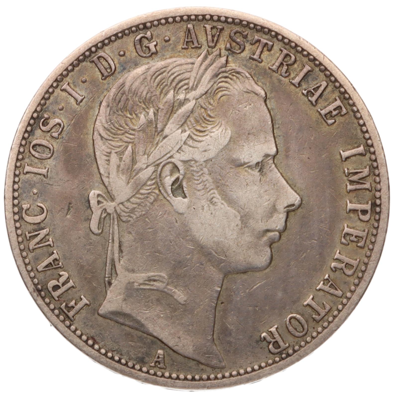 Ag Zlatník 1859 A | Viedeň | František Jozef I. - Numizmatika