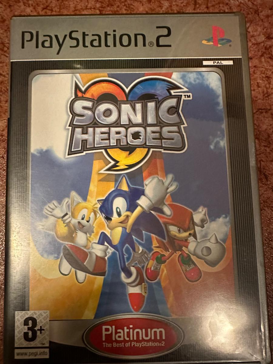 PS 2 Sonic Heroes - Hry