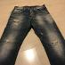 G-STAR RAW Distressed Blue Denim Jeans W34 L34 - Pánske oblečenie