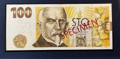 # TOP SPECIMEN # UNC pamětní bankovka # Alois Rašín # RA00 000000 #