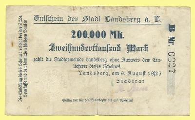 Landsberg - 200.000 marek