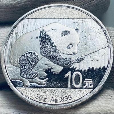 🇨🇳 30g ❗️2016 Panda ❗️ 999Ag strieborná minca