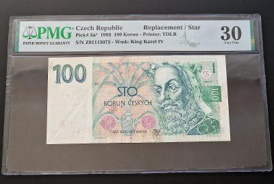 4,00 € 1993, náhradná séria Z 01 v PMG 