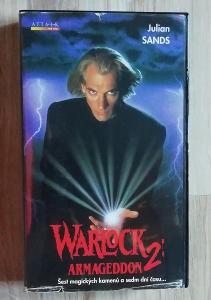 VHS - JULIAN SANDS : WARLOCK 2 : ARMAGEDDON - 1993
