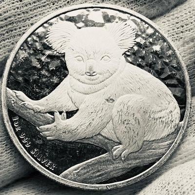 🇦🇺 1oz ❗️2009 Koala ❗️ 999Ag strieborná minca