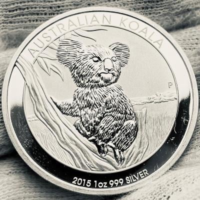 🇦🇺 1oz ❗️2015 Koala ❗️ 999Ag strieborná minca