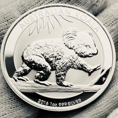 🇦🇺 1oz ❗️2016 Koala ❗️ 999Ag strieborná minca