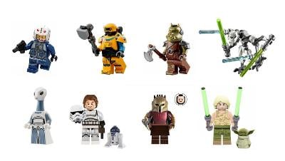 8 figurek Star Wars