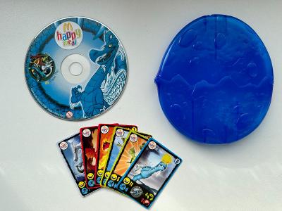 PC CD McDonald's Happy Meal Fairies And Dragons WIND + karty, v obalu
