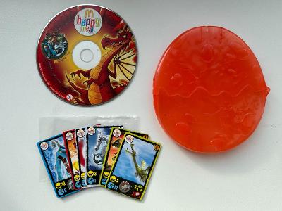 PC CD McDonald's Happy Meal Fairies And Dragons FIRE + karty, v obalu