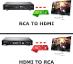 Amtake RCA na HDMI konvertor/PS2/Xbox/SNES/VHS/VCR Od 1Kč |001| - Elektro