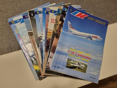 Časopis sbírka LK Letectví + kosmonautika  1 - 26 z roku 1997