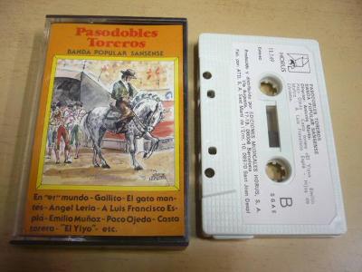 Kazeta: PASODOBLES TOREROS (Banda Popular Sansense)