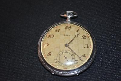 Staré stříbrné kapesní hodinky DOXA