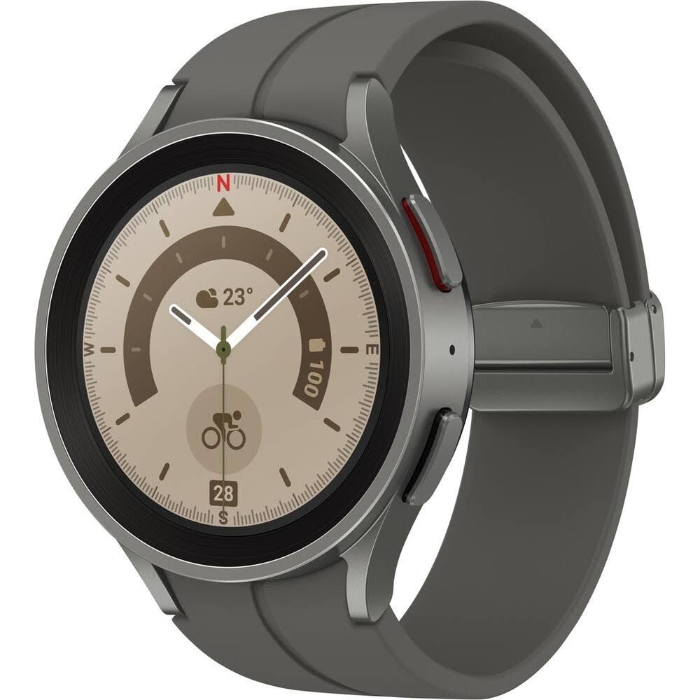 Samsung Galaxy Watch 5 pro LTE Gray Titanium - Mobily a smart elektronika