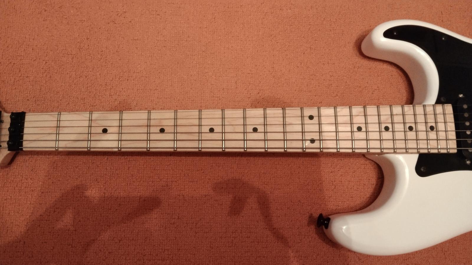 Gitara Jackson ADRIAN SMITH SDX Maple White - Strunové nástroje