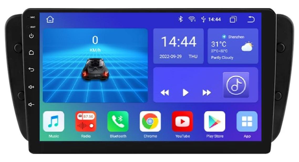 9“ Android 11 Autorádio Seat Ibiza 6J (2+32GB) - CarPlay - TV, audio, video