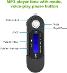 USB MP3 prehrávač s LCD displejom, FM rádio, rekordér / od 1kč |001| - TV, audio, video